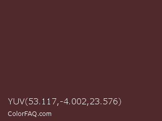 YUV 53.117,-4.002,23.576 Color Image