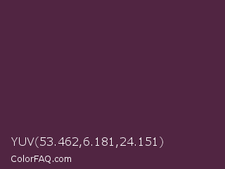 YUV 53.462,6.181,24.151 Color Image