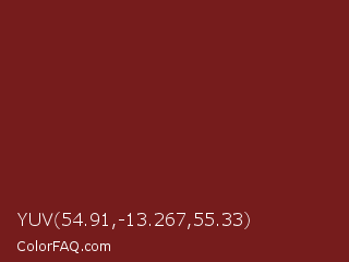 YUV 54.91,-13.267,55.33 Color Image