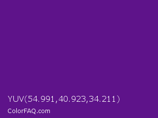 YUV 54.991,40.923,34.211 Color Image