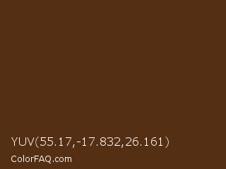 YUV 55.17,-17.832,26.161 Color Image