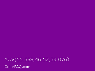 YUV 55.638,46.52,59.076 Color Image