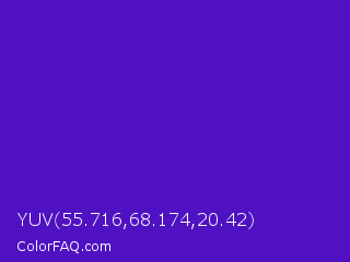 YUV 55.716,68.174,20.42 Color Image