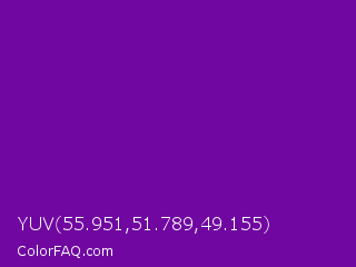 YUV 55.951,51.789,49.155 Color Image
