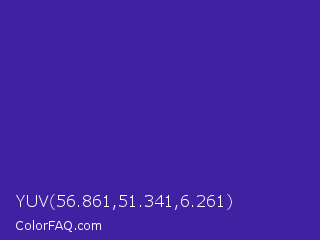 YUV 56.861,51.341,6.261 Color Image