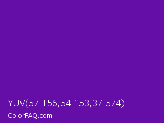 YUV 57.156,54.153,37.574 Color Image