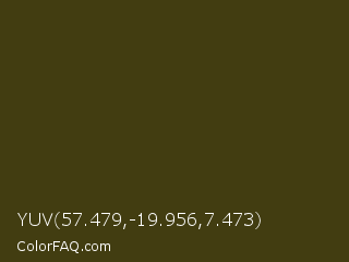 YUV 57.479,-19.956,7.473 Color Image