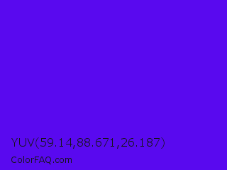 YUV 59.14,88.671,26.187 Color Image