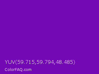 YUV 59.715,59.794,48.485 Color Image