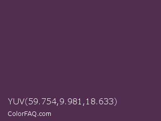 YUV 59.754,9.981,18.633 Color Image