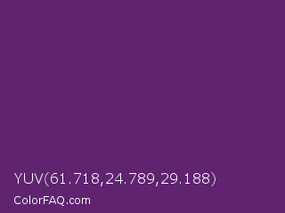 YUV 61.718,24.789,29.188 Color Image