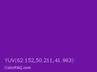 YUV 62.152,50.211,41.963 Color Image