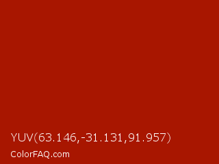 YUV 63.146,-31.131,91.957 Color Image