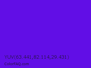 YUV 63.441,82.114,29.431 Color Image