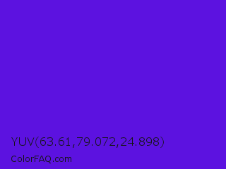 YUV 63.61,79.072,24.898 Color Image