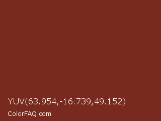 YUV 63.954,-16.739,49.152 Color Image