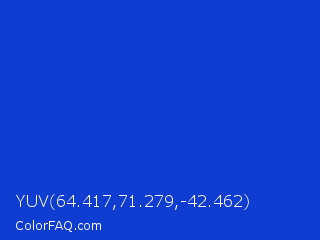 YUV 64.417,71.279,-42.462 Color Image