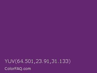 YUV 64.501,23.91,31.133 Color Image