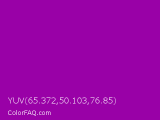 YUV 65.372,50.103,76.85 Color Image