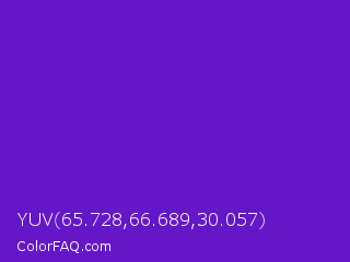 YUV 65.728,66.689,30.057 Color Image
