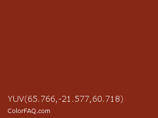 YUV 65.766,-21.577,60.718 Color Image