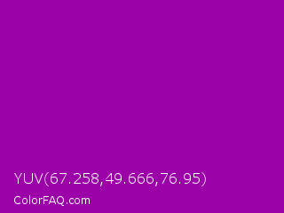 YUV 67.258,49.666,76.95 Color Image