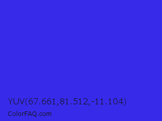 YUV 67.661,81.512,-11.104 Color Image