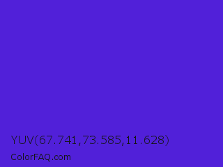 YUV 67.741,73.585,11.628 Color Image
