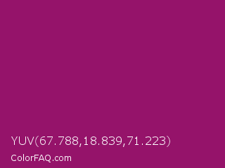 YUV 67.788,18.839,71.223 Color Image