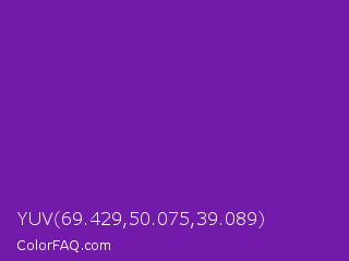YUV 69.429,50.075,39.089 Color Image