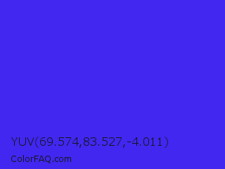 YUV 69.574,83.527,-4.011 Color Image