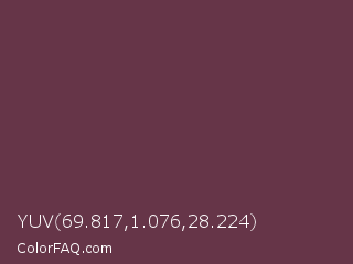 YUV 69.817,1.076,28.224 Color Image