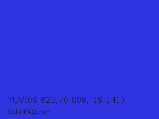 YUV 69.825,76.008,-19.141 Color Image