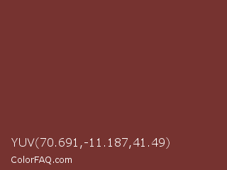 YUV 70.691,-11.187,41.49 Color Image