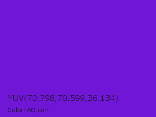 YUV 70.798,70.599,36.134 Color Image