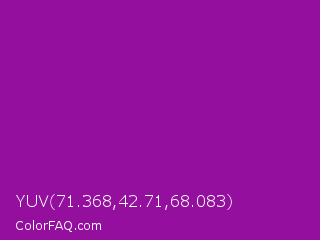 YUV 71.368,42.71,68.083 Color Image