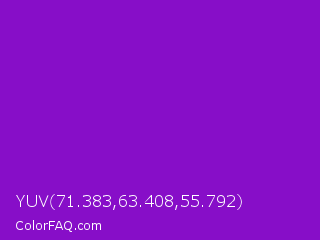 YUV 71.383,63.408,55.792 Color Image