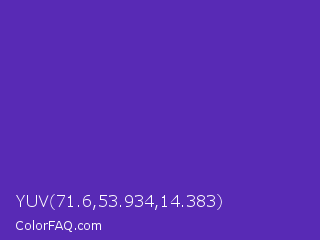 YUV 71.6,53.934,14.383 Color Image