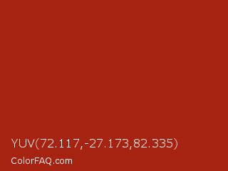 YUV 72.117,-27.173,82.335 Color Image