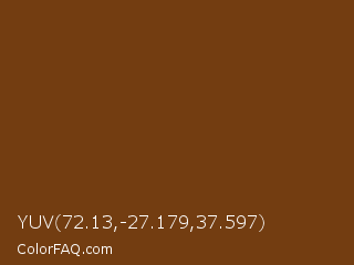 YUV 72.13,-27.179,37.597 Color Image
