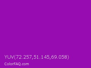 YUV 72.257,51.145,69.058 Color Image