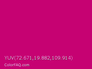 YUV 72.671,19.882,109.914 Color Image