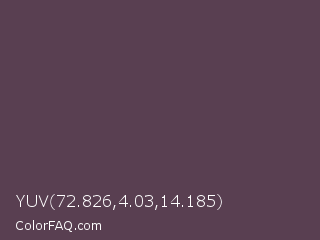 YUV 72.826,4.03,14.185 Color Image
