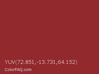 YUV 72.851,-13.731,64.152 Color Image