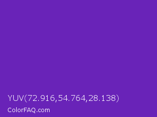 YUV 72.916,54.764,28.138 Color Image