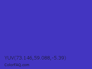 YUV 73.146,59.088,-5.39 Color Image