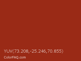 YUV 73.208,-25.246,70.855 Color Image