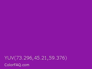 YUV 73.296,45.21,59.376 Color Image