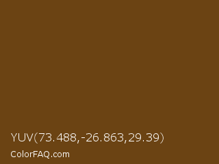 YUV 73.488,-26.863,29.39 Color Image