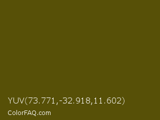YUV 73.771,-32.918,11.602 Color Image